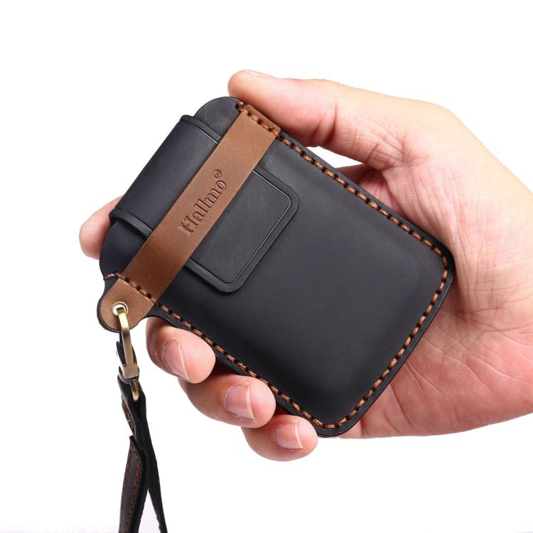 Hallmo For Renault Car Key Protective Cover Key Storage Bag, Color: C185 Black