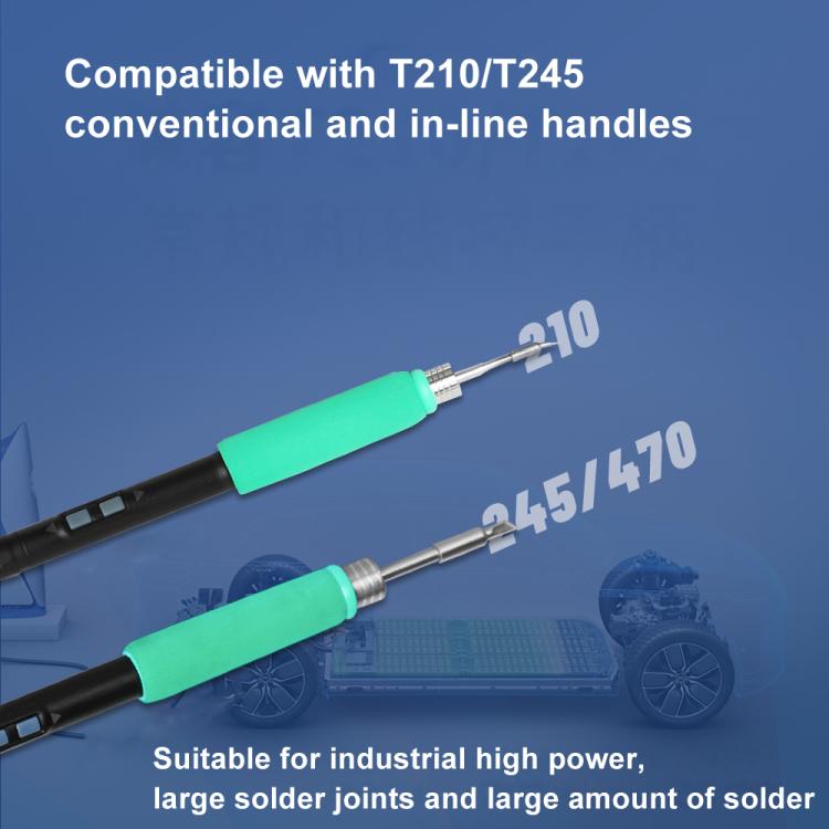 SUGON T61+T245 Handle+245 Tips x 3 Precision Soldering Station 400W High Power Soldering Iron(EU Plug)