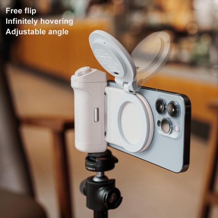 PGYTECH P-PG-012 Cell Phone Magnetic Fill Light MagSafe Live Photo Shooting Photography Lights(Black)