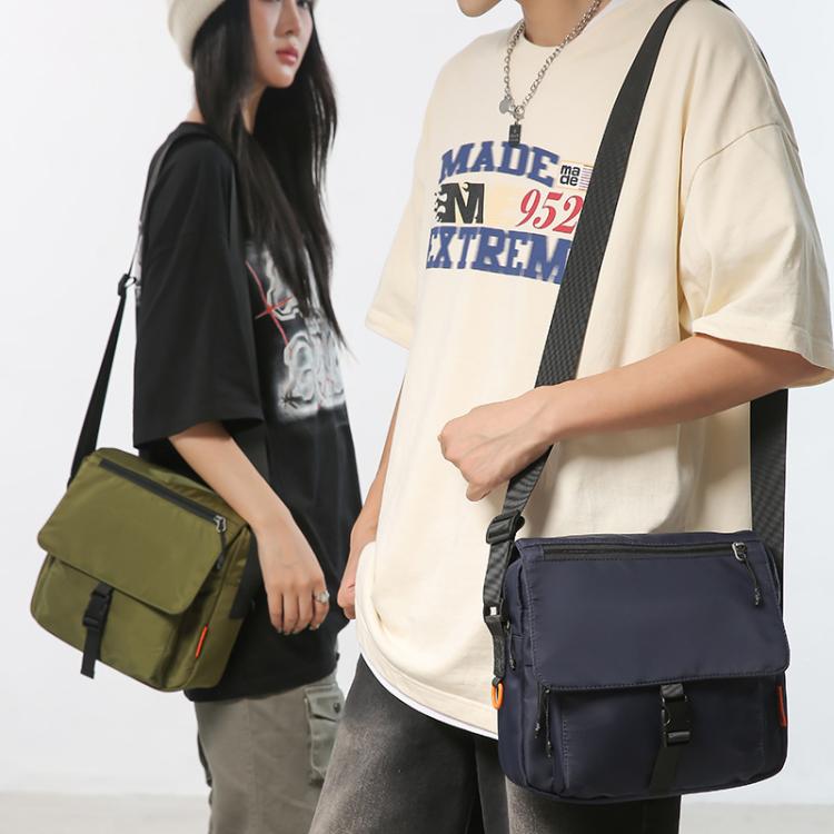 WEPOWER Casual Men Women Unisex Crossbody Bag Waterproof Couple Shoulder Bag(Light Gray)