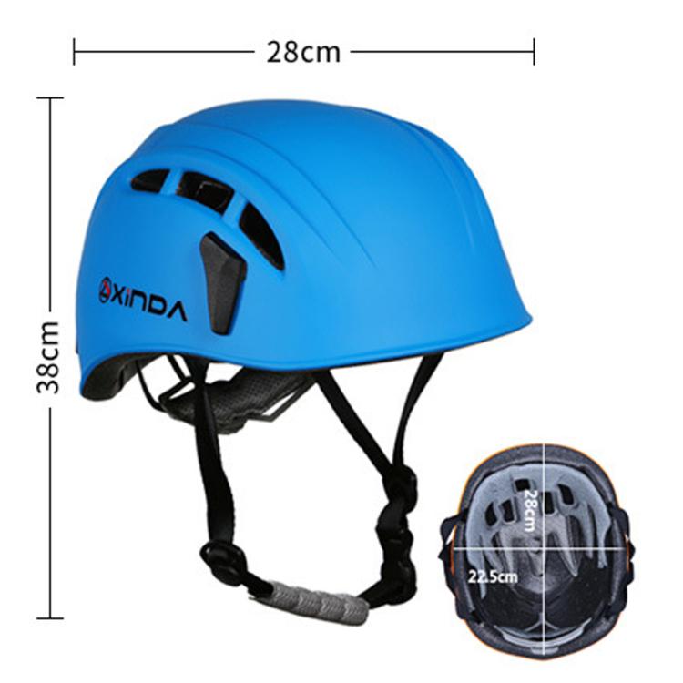 XINDA XDQ9650 Outdoor Speedway Expansion Cave Exploration Safety Helmet Climbing Equipment(Red)