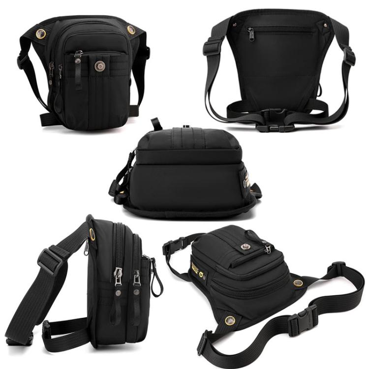 WEPOEWR Commuting Chest Bag Outdoor Cycling Leggings Pouch Portable Waist Messenger Shoulder Bag(Gray)