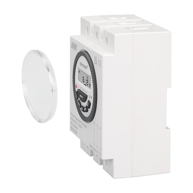 SINOTIMER TM619-380V 16A 3 Phase Timer Switch 7-Day Programmable Minimum Interval 1 Minute