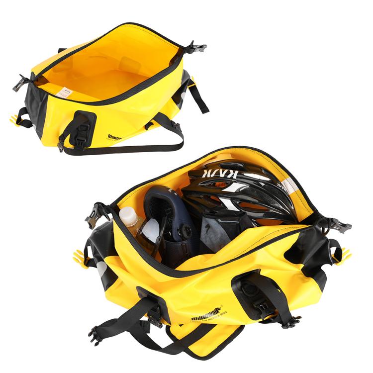Rhinowalk RK19660 Multifunctional Waterproof Bicycle Rack Saddle Bag Outdoor Travel Bag(Orange)