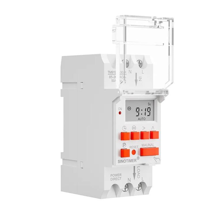 SINOTIMER  TM919TK-30A 85-265VAC Astronomical Time Switch For Automatic Calculation Of Sunrise And Sunset In Latitude And Longitude