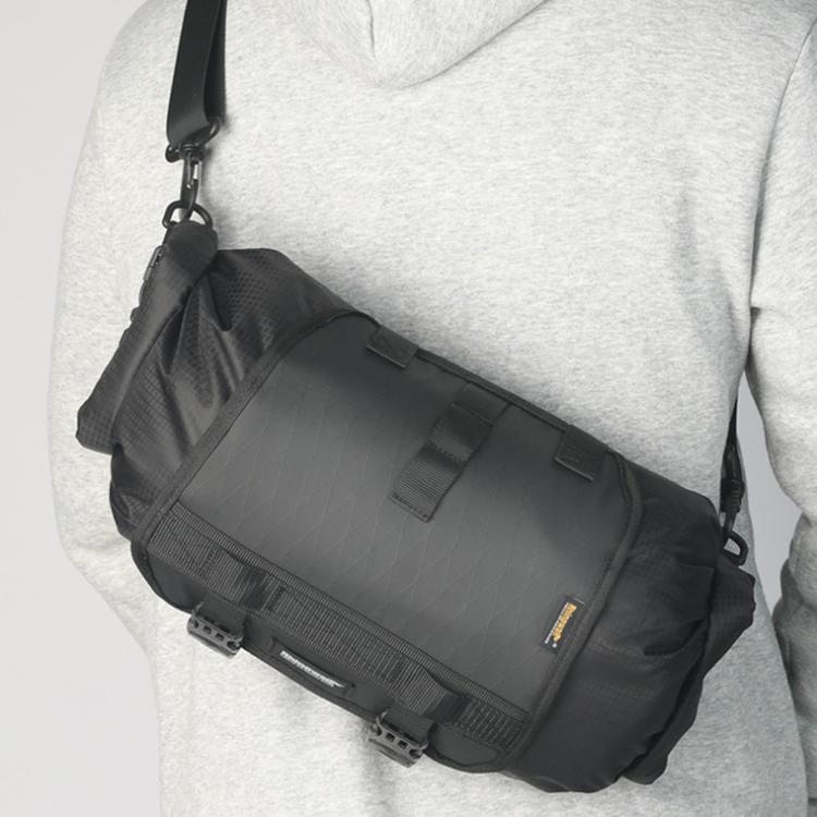 Rhinowalk RK9400 Large-capacity Outdoor Bicycle Riding Waterproof Front Bag(Black)