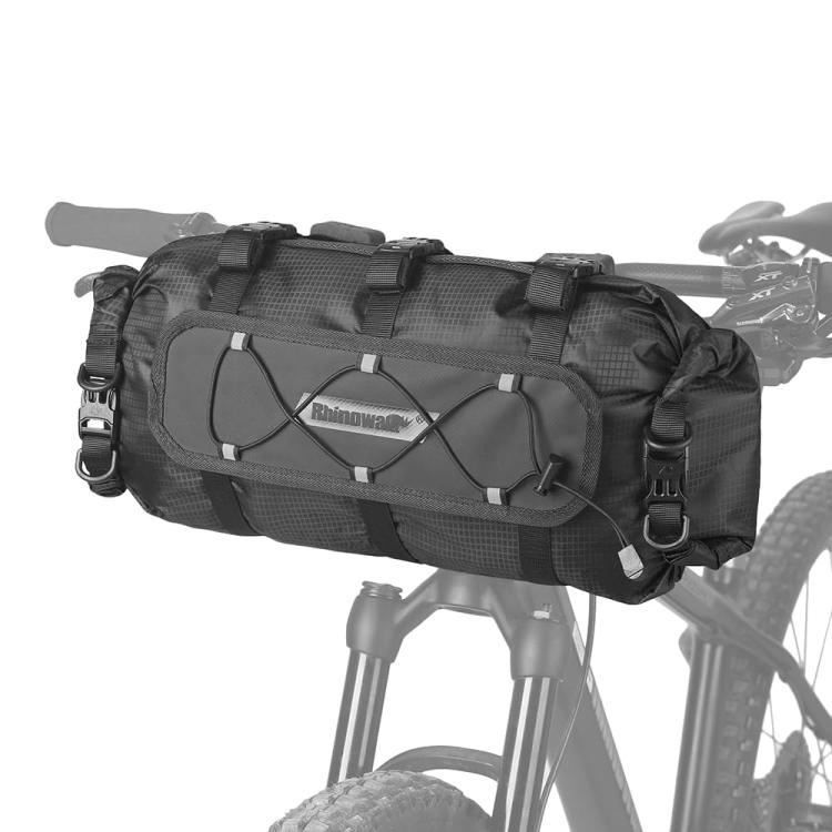 Rhinowalk RK9300 Large-capacity Waterproof Outdoor Cycling Front Bag Bicycle Hanging Bag(Gray)