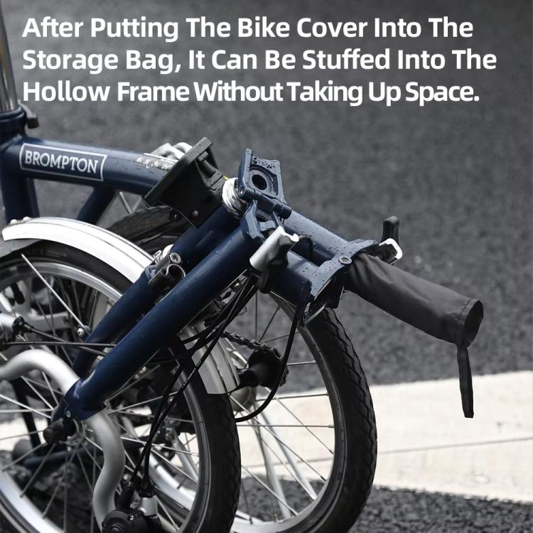 Rhinowalk RF164 For Brompton Folding Bicycle Ultralight Storage Bag(Black)