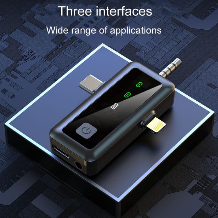 H65 3 In 1 Lavalier Wireless Microphone Outdoor Broadcast Noise Canceling Sports Camera Microphone, Single Mic, Dual Mic
