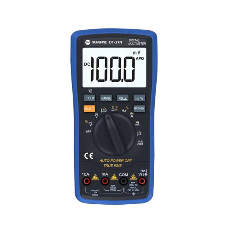 SUNSHINE DT-17N Auto Range Digital Multimeter LCD Display Tester Pen High Precision Measurement Of Capacitance Voltage Current