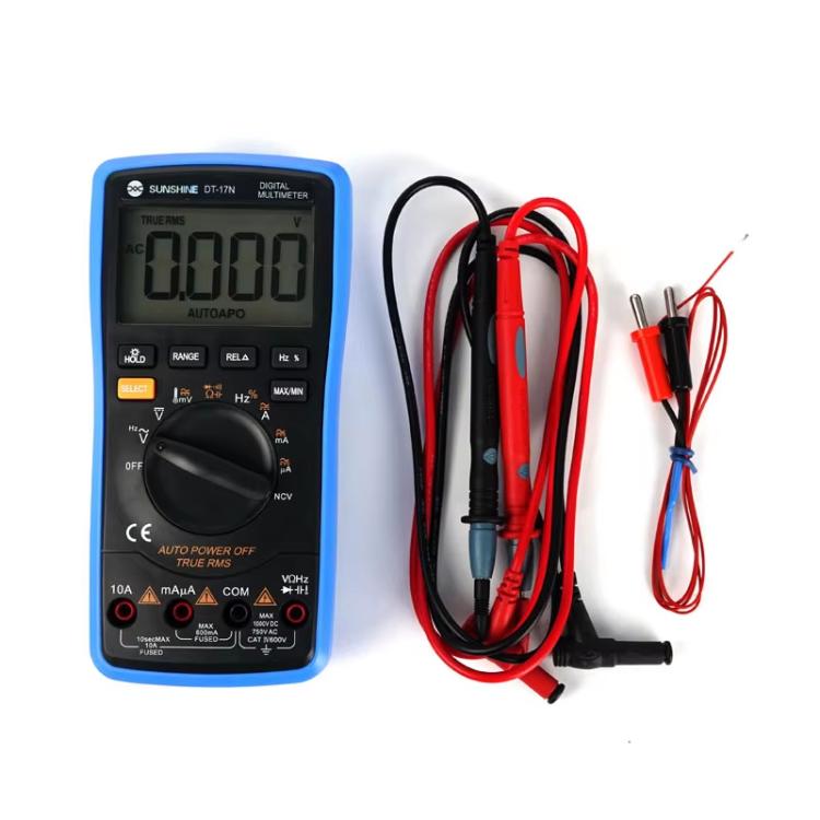SUNSHINE DT-17N Auto Range Digital Multimeter LCD Display Tester Pen High Precision Measurement Of Capacitance Voltage Current