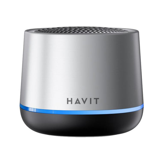 Havit M8 Mini TWS Wireless Bluetooth Speaker Home Subwoofer(Silver)