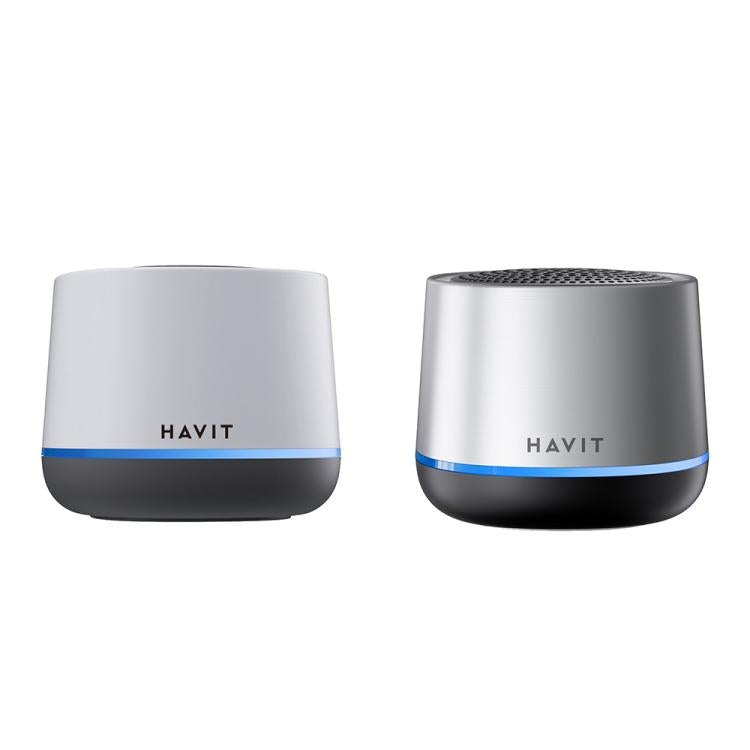 Havit M8 Mini TWS Wireless Bluetooth Speaker Home Subwoofer(Silver)