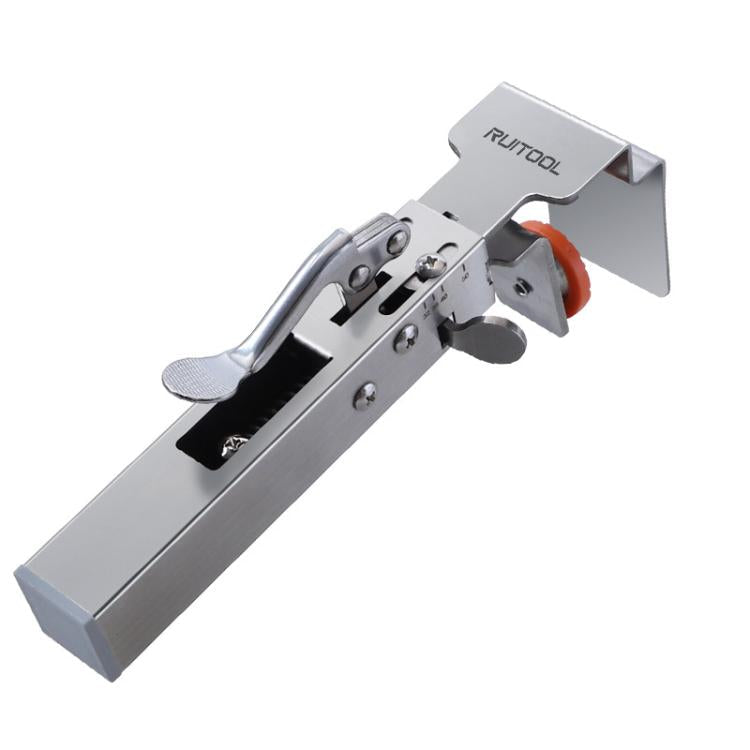 RUITOOL Stainless Steel Push Quick Drawer Clamp Adjustable Telescopic Woodworking Fixture Clamps, Spec: Small Bow Clip