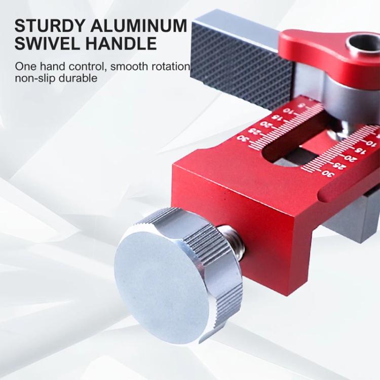 RUITOOL Cabinet Door Installation Locator Aids Adjustable Rebounder Punched Mounting Jig Leveling Device, Spec: Without Drill