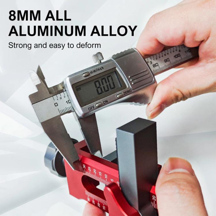 RUITOOL Cabinet Door Installation Locator Aids Adjustable Rebounder Punched Mounting Jig Leveling Device, Spec: With 10mm Drill + Brass Limit Ring