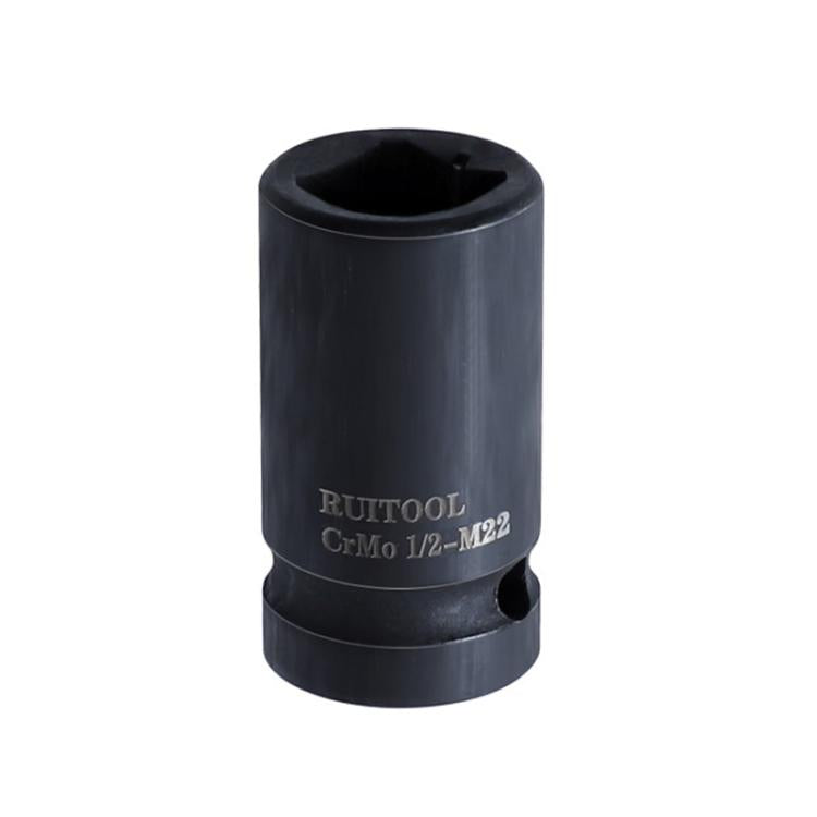 RUITOOL 1/2 inch Tap Socket Pneumatic Wrench Square Socket Inner Quarter Square Hole Wrench Tool, Spec: M22