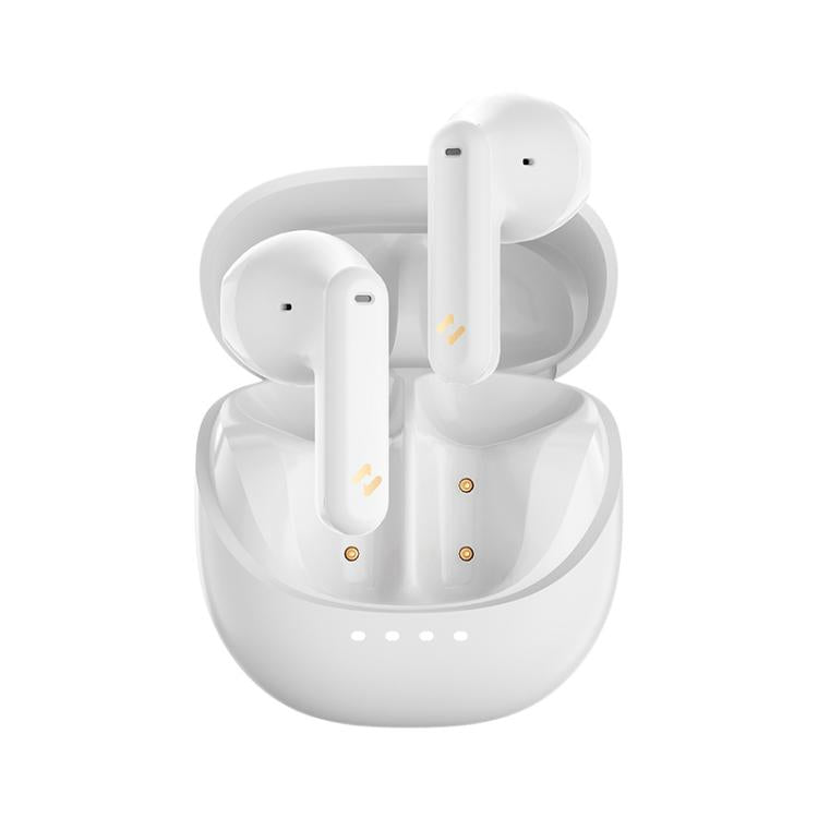 Havit E9 Semi-In-Ear ENC Noise Reduction Wireless Bluetooth Earphones, Color: White-Standard Edition
