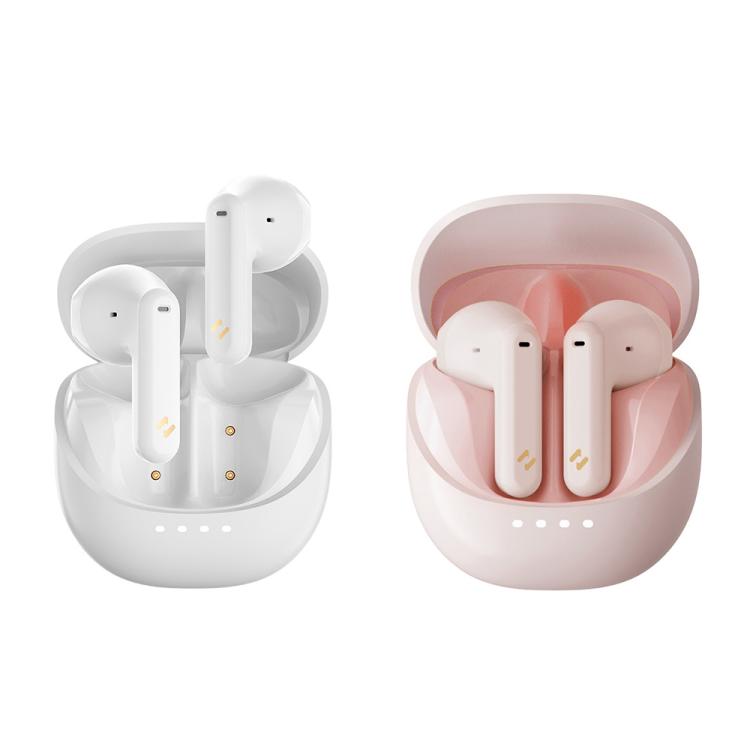 Havit E9 Semi-In-Ear ENC Noise Reduction Wireless Bluetooth Earphones, Color: White-Flagship Edition