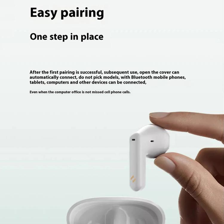 Havit E9 Semi-In-Ear ENC Noise Reduction Wireless Bluetooth Earphones, Color: Pink-Standard Edition