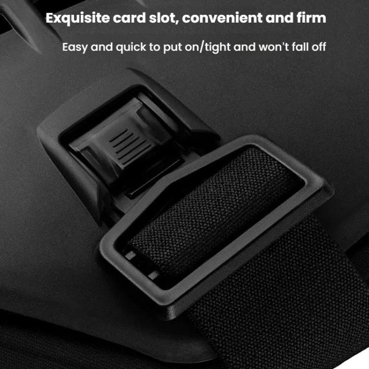 SULAITE Motocross Armor Vest Motorcycle Rider Chest Protection Equipment Racing Anti-Fall Armor Protector, Size: Uniform(Black)