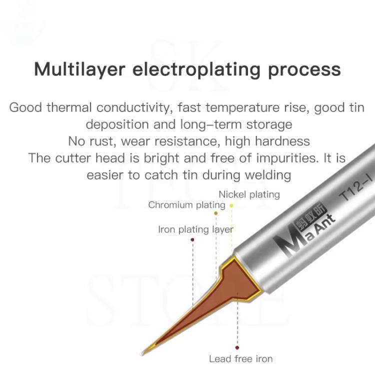 MaAnt T12-I Lead-Free Soldering Iron Tip