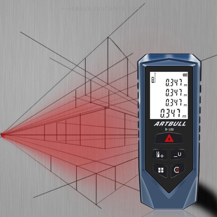 ARTBULL Handheld Infrared Laser Distance Meter Electronic Ruler(100m)