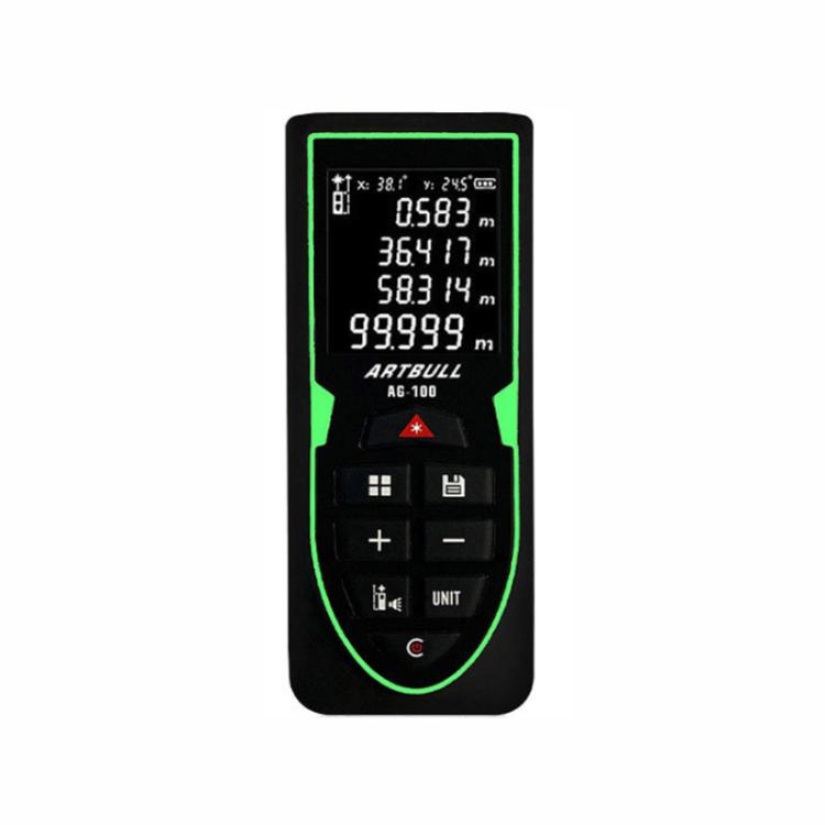 ARTBULL Laser Distance Meter Handheld Room Measuring Instrument Electronic Ruler(100m)