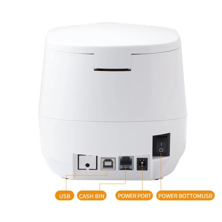 Xprinter XP-237B Barcode QR Code Supermarket Receipt Label Thermal Printer, Spec: USB(EU Plug)