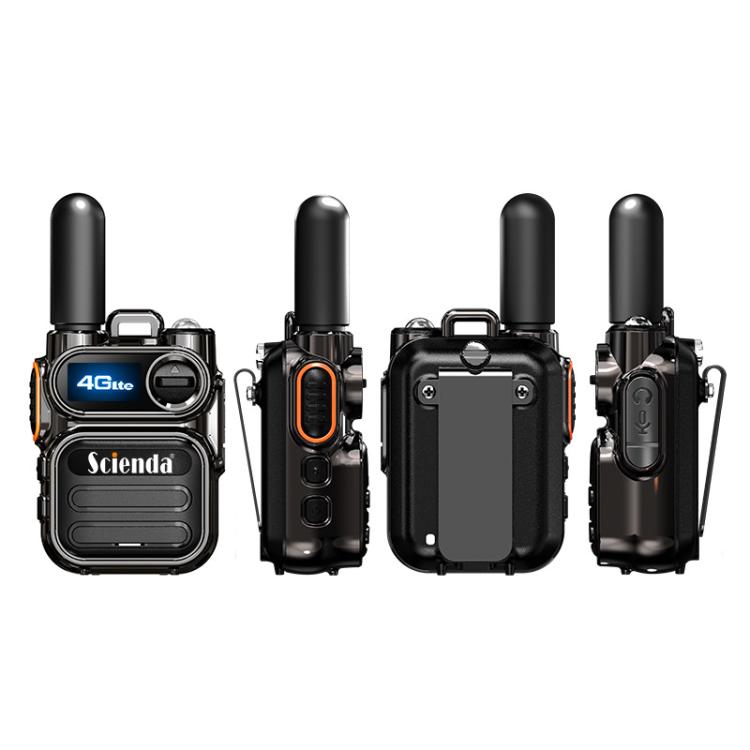 Scienda G388 Global-PTT 4G Two-way Wireless Walkie-talkie Portable Remote Communicator(Gray)