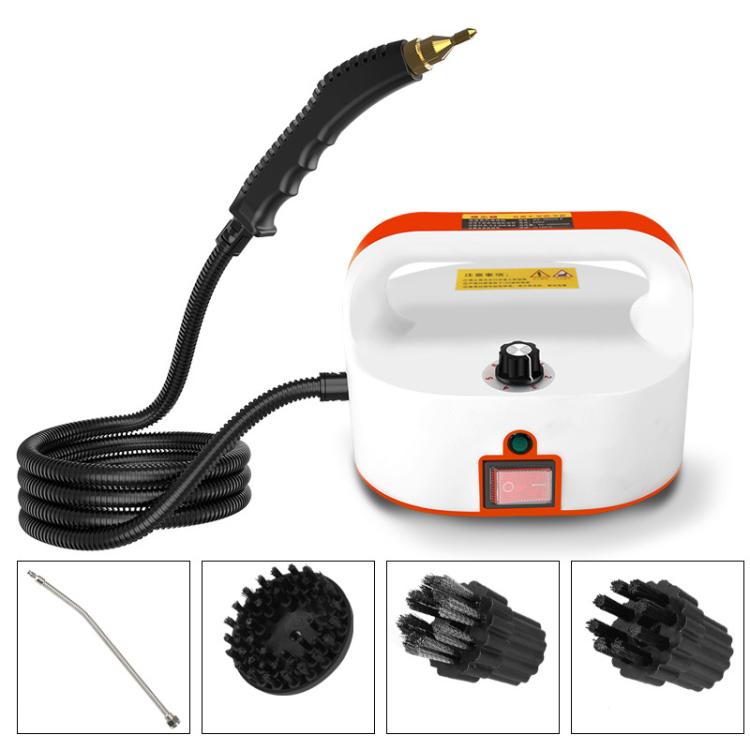 YAERDUN Steam Cleaner High Pressure High Temperature Kitchen Hood Multifunctional Household Cleaning Machine, Spec: 220V UK Plug(Orange)
