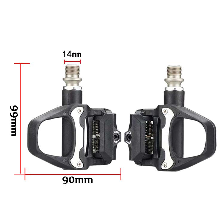 RACEWORK 1pair Road Bicycle Riding Anti-slip Self-locking Pedals(R26)