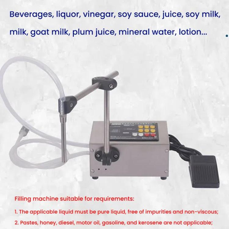 HECHEN CA10B  Heat-resistant 1.5L Automatic Small Intelligent Single Head Liquid Induction Multifunctional Quantitative Filling Machine(US Plug)