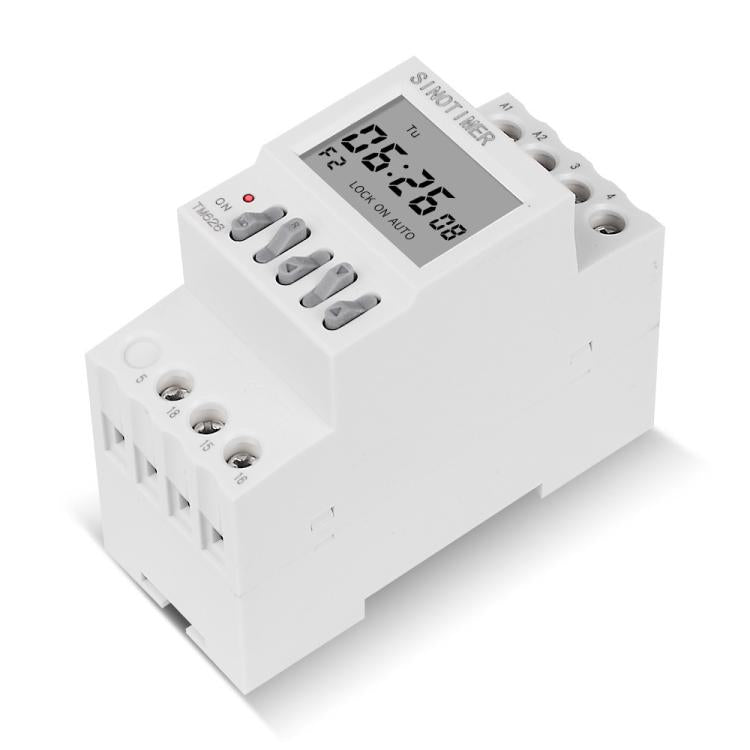 SINOTIMER TM626  2 Channel Timer Switch 220V 7 Days Weekly Programmable Timer