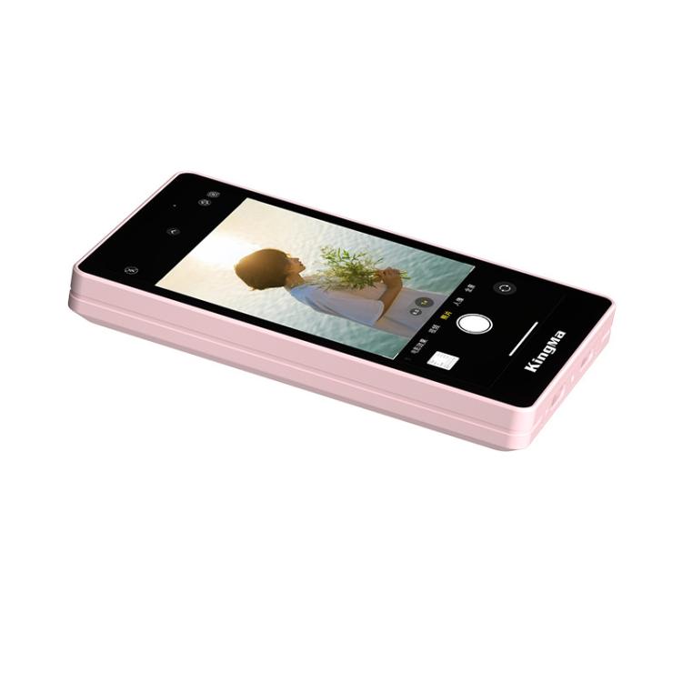 KingMa PH02 MAX Mobile Phone MagSafe Display Screen Selfie Live Streaming Phone Rear Camera(Pink)