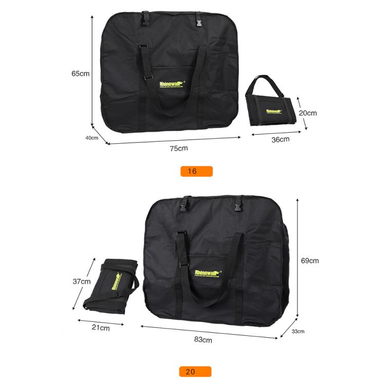 Rhinowalk 16/20 inch Portable Folding Bicycle Loading Bag Bicycle Storage Bag(RF161)