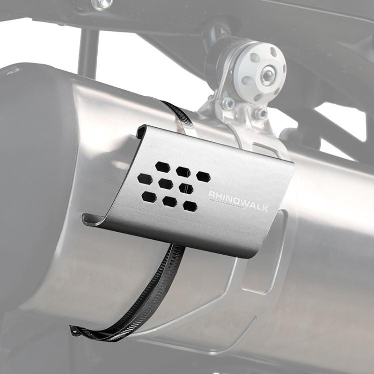 Rhinowalk MTR004 Motorcycle Exhaust Pipe Anti-Scalding Guard(Gray)