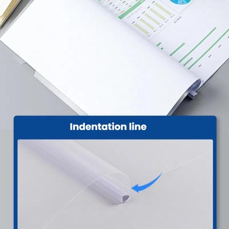 Deli 10pcs /Pack 5854 A4 Lever Arch File Binder With 9mm Spine Width - Holds Up To 80 Sheets(Random Color)
