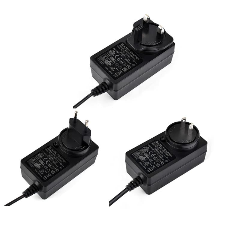 Waveshare 24V / 2A 1.2m Length Cable DC Jack Power Supply Adapter(US Plug)