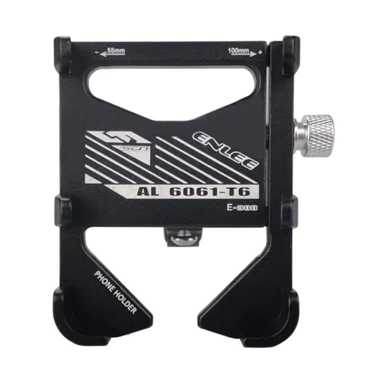 ENLEE E-300 Bicycle Cell Phone Holder Cycling Shockproof Navigation Mount(Black)