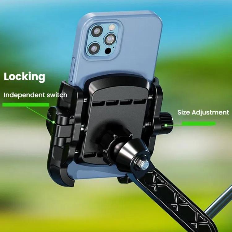 Kewig Motorcycle Bicycle Non-Blocking Mobile Phone Camera Navigation Bracket(M8SP-C2)