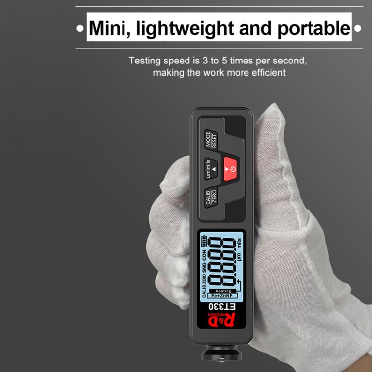 Mingzheng Iron Aluminum Zinc Three-Purpose Paint Film Coating Thickness Gauge(ET330)