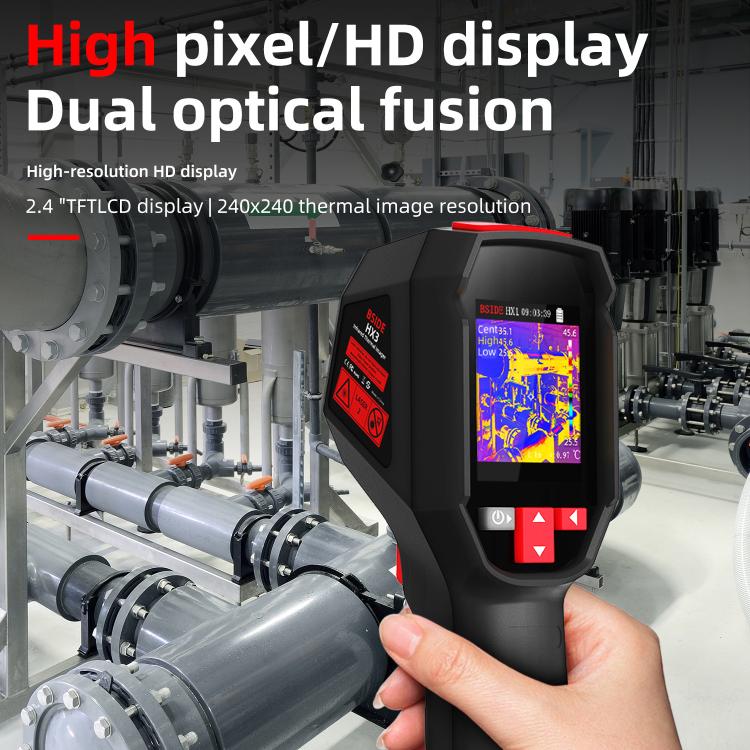 BSIDE HX3 Handheld Infrared Thermal Imager Power Non-Contact Thermometer