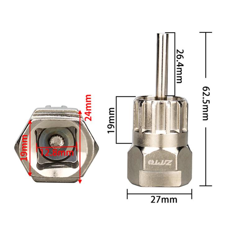 2pcs ZTTO Bicycle Repair Spinning Tool Road And Mountain Bike Fixed Lever Flywheel Installation And Removal Sleeve