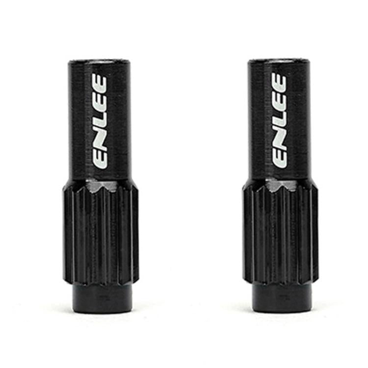 ENLEE Mountain Road Bicycle Shift Center Trim Screws 4mm Cable Brake Cable Adjustment Screw(Black)