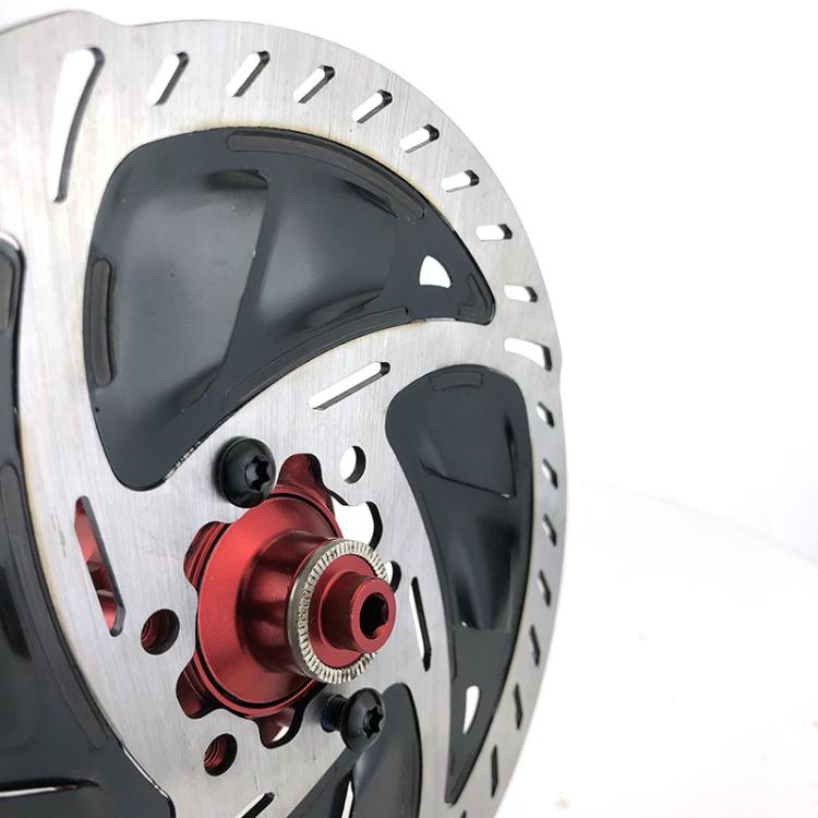 RACEWORK RK152 Mountain Bike Six-nail Heat Dissipation Wear-resistant Disc(Silver 160mm)