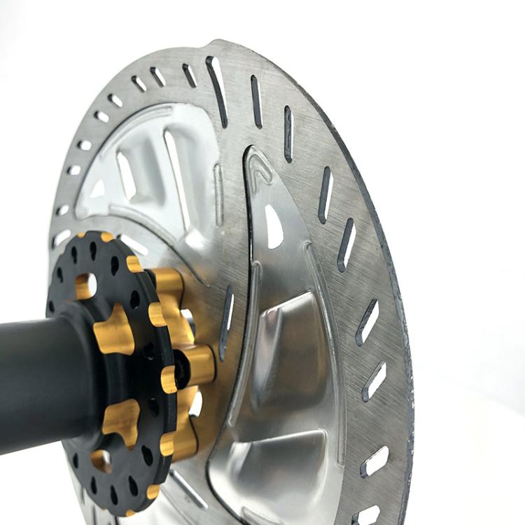RACEWORK RK152 Mountain Bike Six-nail Heat Dissipation Wear-resistant Disc(Silver 160mm)