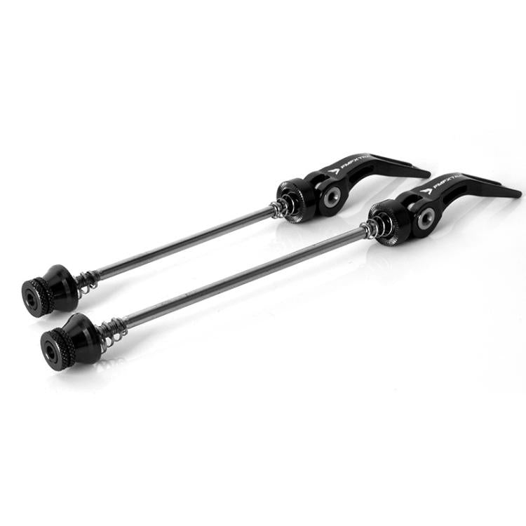FMFXTRA JX77 Bicycle Quick Release Lever Aluminum Alloy CNC Crafted Axle(Black)