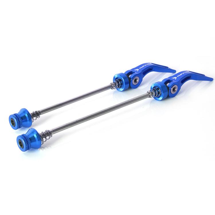 FMFXTRA JX77 Bicycle Quick Release Lever Aluminum Alloy CNC Crafted Axle(Blue)
