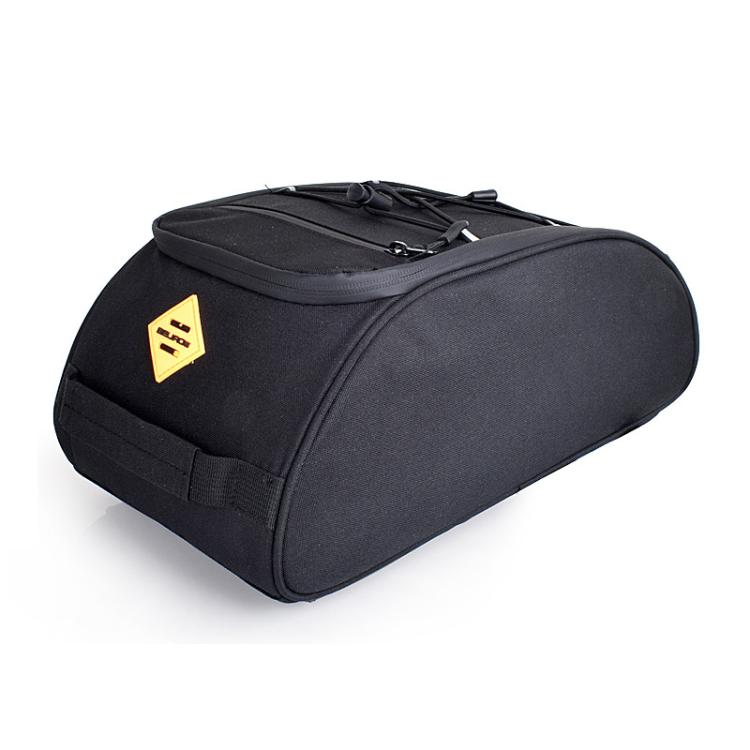 BELIROW Bicycle Rack Tail Bag Folding Bike Quick Release Pannier Bag(Black)